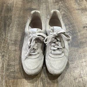 Rag & Bone, like grey / Greige suede sneakers, size 36.5.